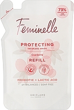 Захисний гель для інтимної гігієни "Журавлина" - Oriflame Feminelle Protecting Intimate Wash (змінний блок) — фото N1