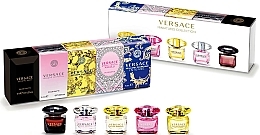 Парфумерія, косметика Versace Mini Set Fragrances - Набір (edt/5ml*3+edp/5ml*2)