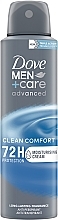Дезодорант-антиперспирант "Комфорт чистоты" 72 часа - Dove Men+Care Advanced Clean Comfort Antiperspirant — фото N1