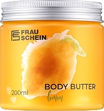 Баттер для тела, рук и ног "Лимон" - Frau Schein Body Butter Lemon — фото N1