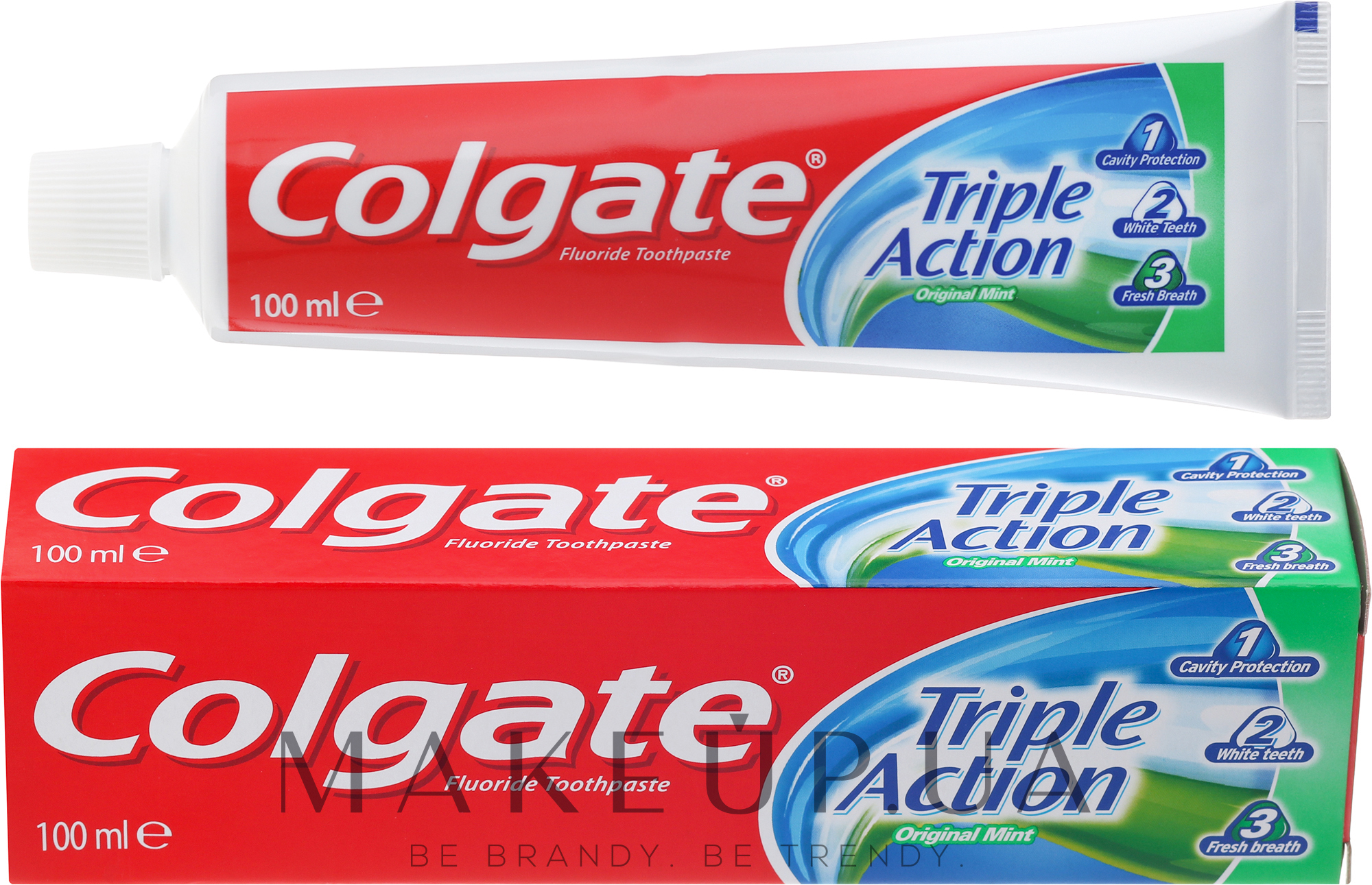 Зубная паста "Тройное действие" комплексная - Colgate Triple Action — фото 100ml