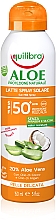 Духи, Парфюмерия, косметика Солнцезащитный спрей SPF 50+ - Equilibra Aloe Sun Milk Spray SPF 50+