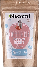 Парфумерія, косметика Кавовий скраб для тіла, з полуницею - Nacomi Coffee Scrub Strawberry