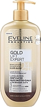 Парфумерія, косметика Молочко для тіла, з частинками золота - Eveline Cosmetics Luxury Expert 24K Gold Body Milk