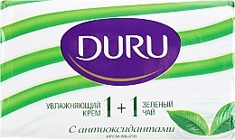 Парфумерія, косметика Крем-мило "Зелений чай" - Duru 1+1 Soap
