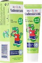 Детская зубная паста со вкусом яблока - Vademecum Junior Apple Toothpaste — фото N1