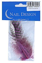 Парфумерія, косметика Перо для дизайну нігтів - By Sabrina Azzi Art Deco Nail Design Large Feathers 824