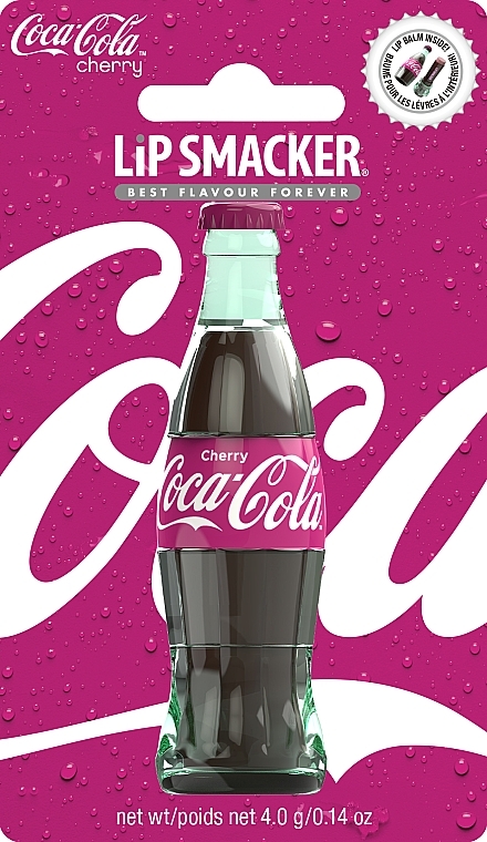 Бальзам для губ "Coca-Cola Вишня", пляшка - Lip Smacker Coca-Cola Bottle Lip Balm