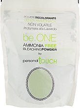 Обесцвечивающий безаммиачный зеленый нелетучий порошок с ароматом лаванды - Punti di Vista Personal Touch BeOne Ammonia Free Bleaching Powder — фото N1