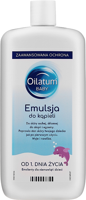 Детская эмульсия для купания с первого дня жизни - Oilatum Baby Bath Emulsion — фото N3