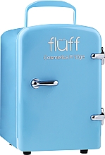 Косметичний міні-холодильник, блакитний - Fluff Cosmetic Fridge — фото N1