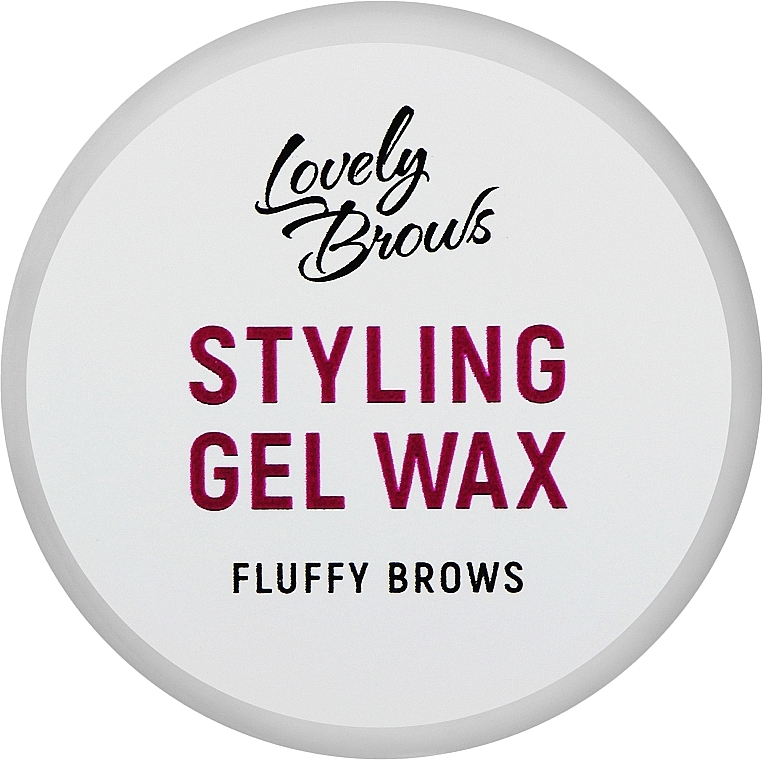 Фиксирующий гель-воск для бровей - Lovely Brows Styling Gel Wax Fluffy Brows — фото N1