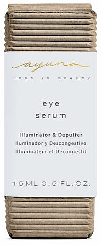 Сыворотка для кожи вокруг глаз - Ayuna Eye Serum Illuminator & Depuffer — фото N2