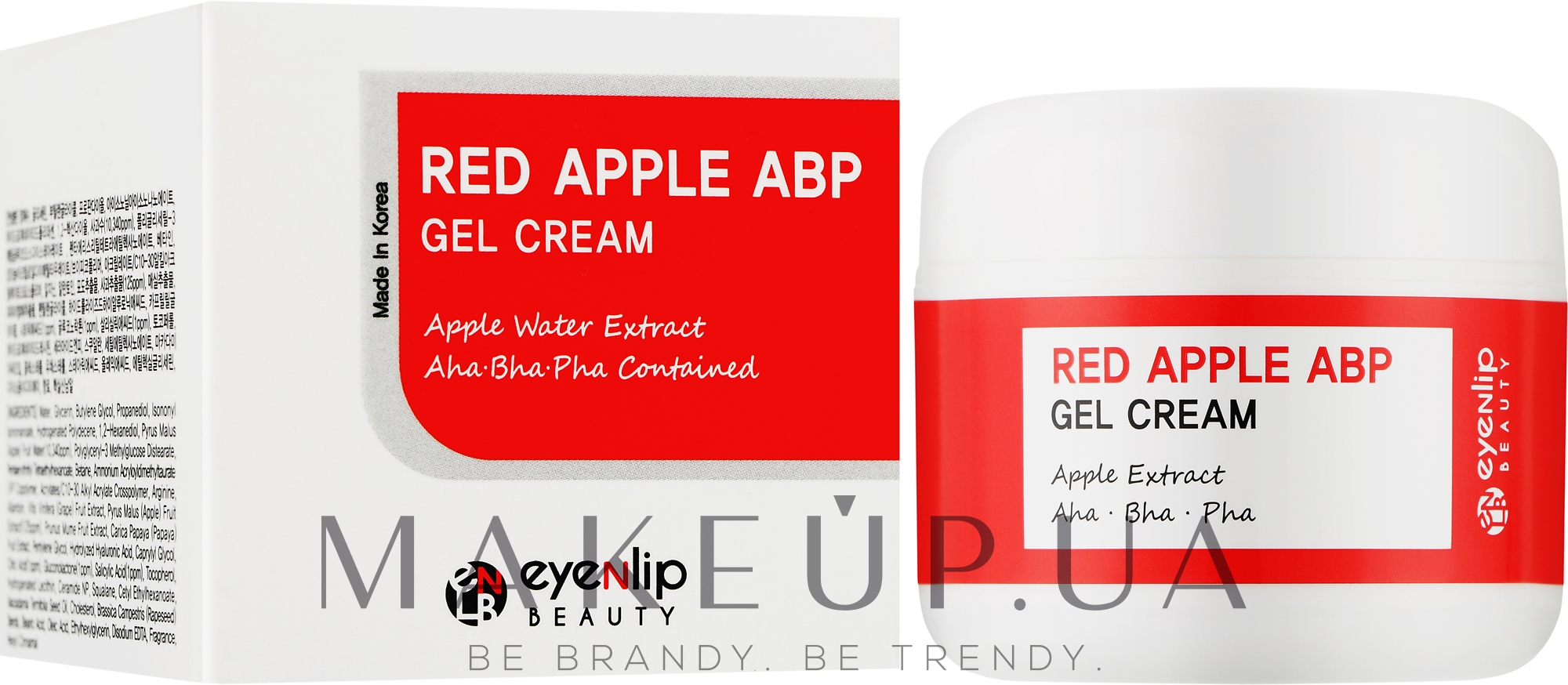Гель-крем для обличчя з червоним яблуком - Eyenlip Red Apple ABP Gel Cream — фото 50ml