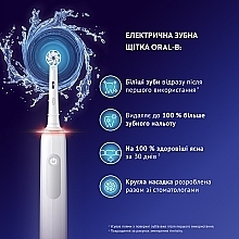 Електрична зубна щітка + чохол - Oral-B Pro 3 3500 D505.513.3X WT — фото N6