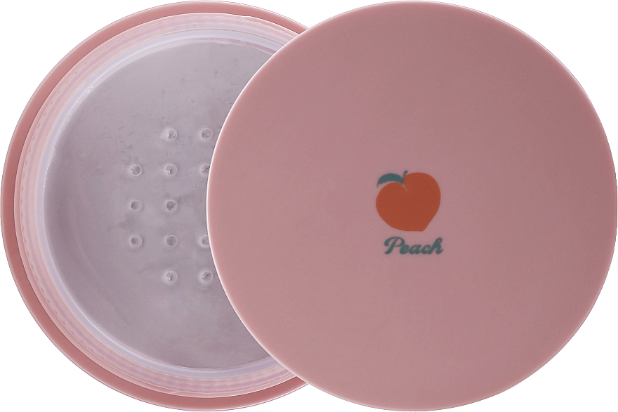 Прозрачная рассыпчатая пудра - Skinfood Peach Cotton Multi Finish Powder — фото N2