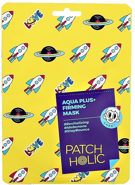 Маска для упругости кожи лица - Patch Holic Aqua Plus+ Firming Mask — фото N1