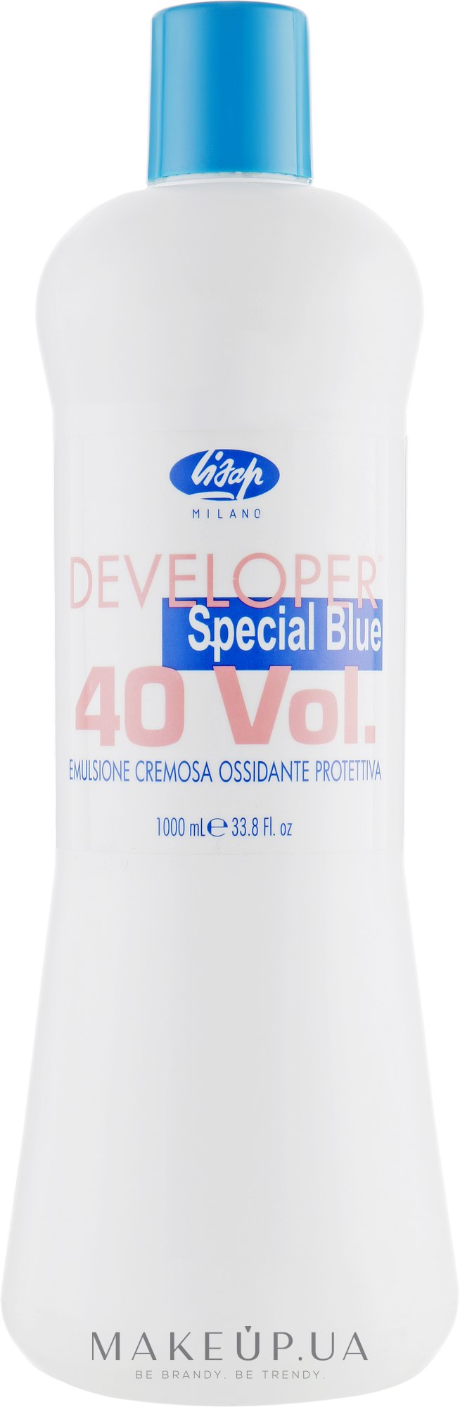 Окислювач 12% - Lisap Developer Special Blue 40 vol. — фото 1000ml