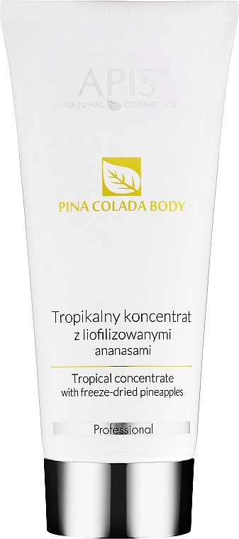 Тропический концентрат с лиофилизированными ананасами - Apis Professional Pina Colada Body Tropical Concentrate — фото N1