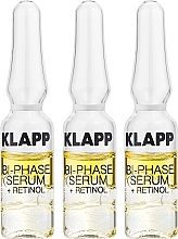 Двофазна сироватка "Ретинол" - Klapp Bi-Phase Serum Retinol — фото N2