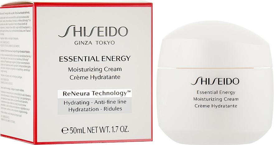 Увлажняющий энергетический крем для лица - Shiseido Essential Energy Moisturizing Cream — фото N2