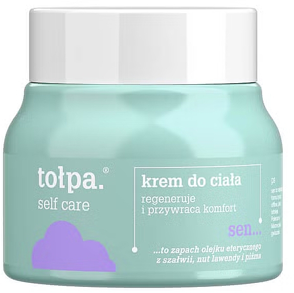 Крем для тіла - Tolpa Self Care Sen — фото N1