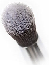 Кисть для теней, EB-05-OB - Nanshy Eye Crease Brush Onyx Black — фото N2