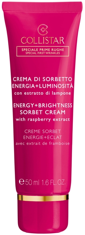 Крем-сорбет «Энергия + сияние» с экстрактом малины - Collistar Energy&Brightness Sorbet Cream 