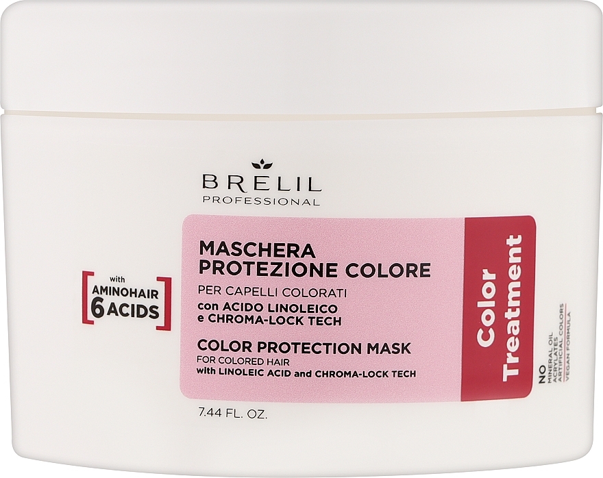 Маска для фарбованого волосся - Brelil Color Treatment Color Protection Mask — фото N1