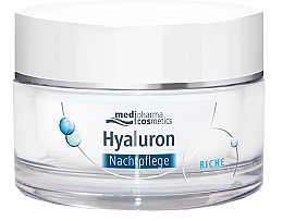 Крем нічний для обличчя - Pharma Hyaluron Nigth Cream Riche — фото N1