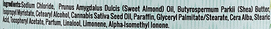 Сольовий скраб для тіла з органічною олією конопель - GlySkinCare Hemp Seed Oil Salt Scrub — фото N3