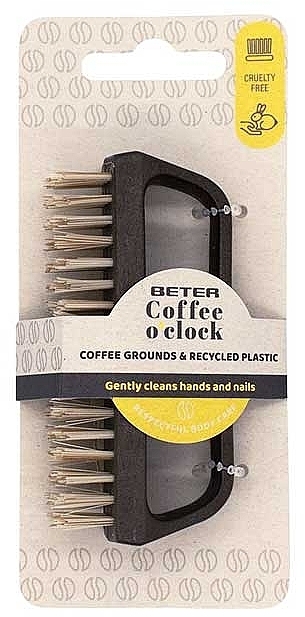 Щітка для нігтів і рук - Beter  Coffee O'clock Cleaning Brush — фото N1