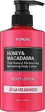 Лосьйон для тіла «La Vie En Rose» - Kundal Honey & Macadamia Body Lotion — фото N1