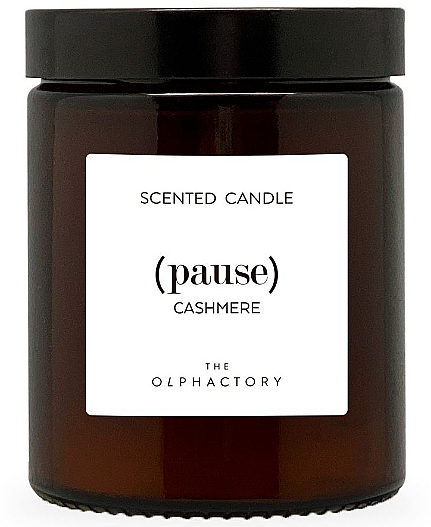 Ароматична свічка у банці - Ambientair The Olphactory Cashmere Scented Candle — фото N1