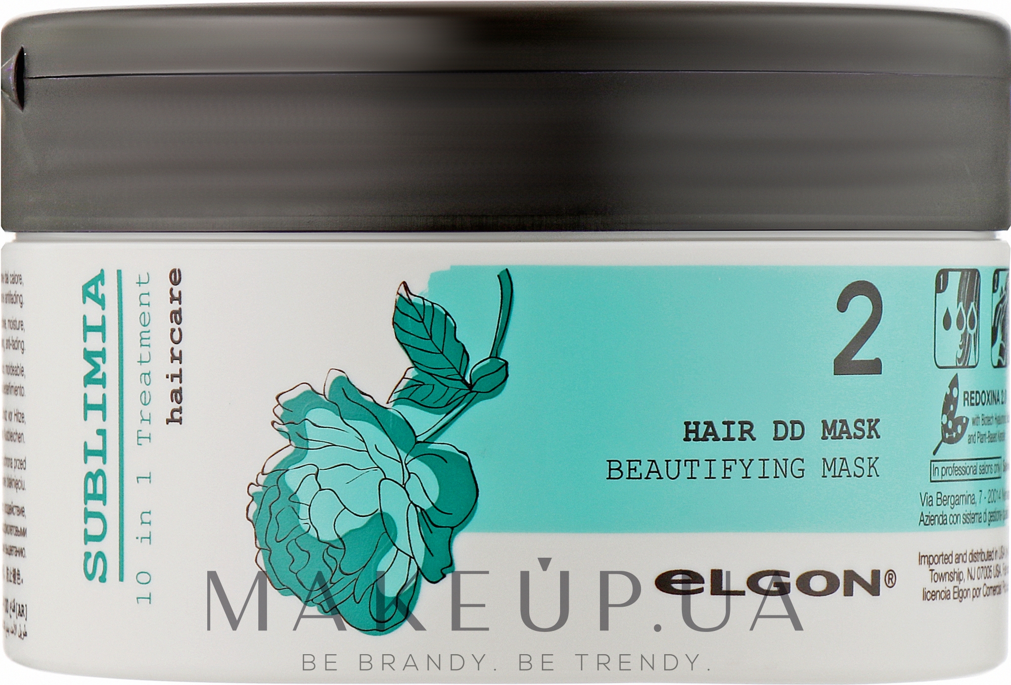 Живильна маска для волосся "10 в 1" - Elgon Sublimia Hair DD Mask — фото 250ml