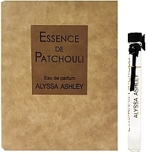 Парфумерія, косметика Alyssa Ashley Essence de Patchouli - Парфумована вода (пробник)