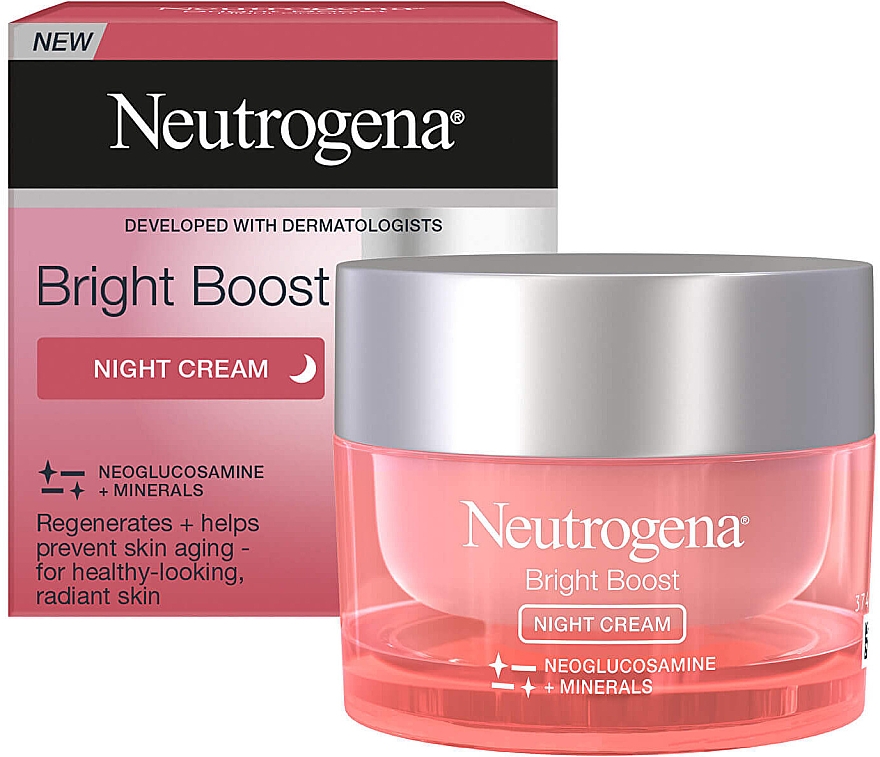 Нічний крем для обличчя - Neutrogena Bright Boost Night Cream — фото N2