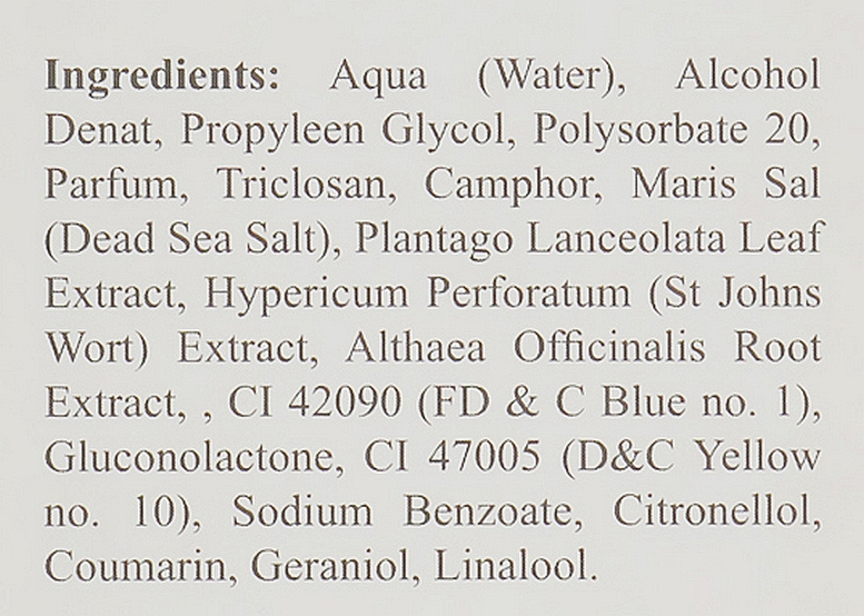 Тонік на водній основі для жирної та комбінованої шкіри - Canaan Minerals & Herbs Toning Water Normal to Oily Skin — фото N4