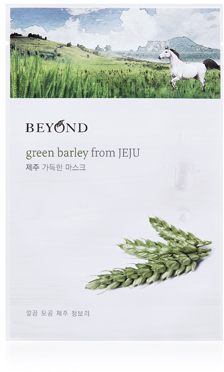 Маска "Зелений ячмінь" з Чеджу - Beyond Green Barley From Jeju