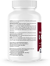 Харчова добавка "L-теанін", 500 мг - ZeinPharma L-Theanin Natural Forte 500mg Capsules — фото N2