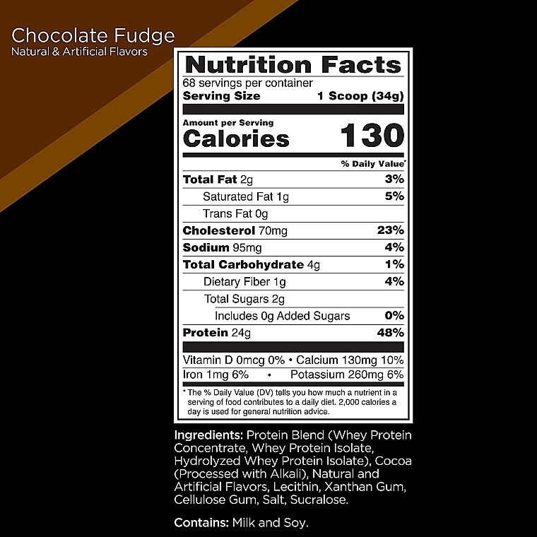 Протеин сывороточный, концентрат "Шоколад" - Rule One R1 Whey Blend Chocolate Fudge — фото N2