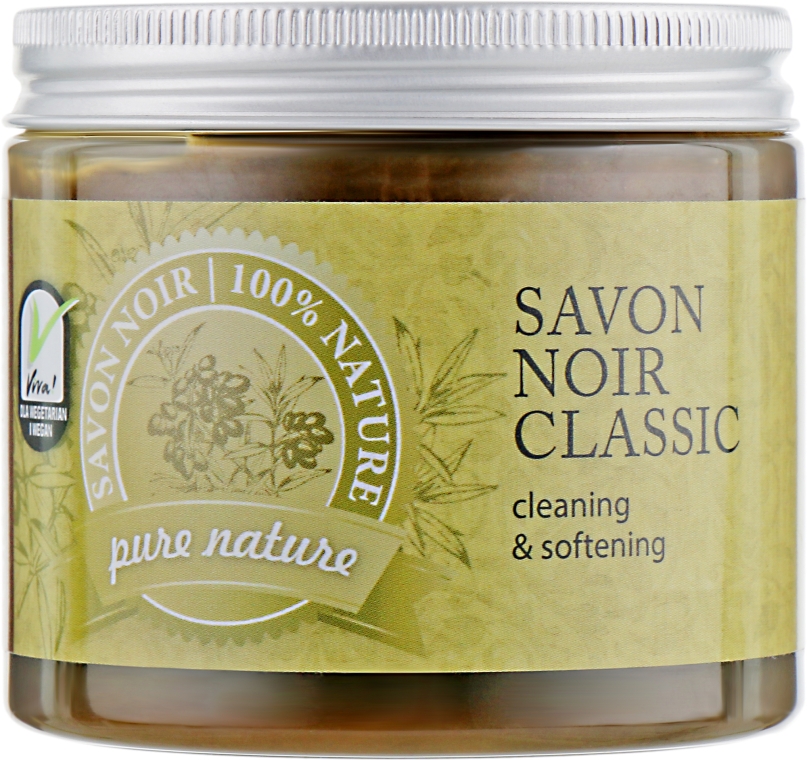 Натуральное оливковое мыло - Organique Savon Noir Cleaning&Softening  — фото N1