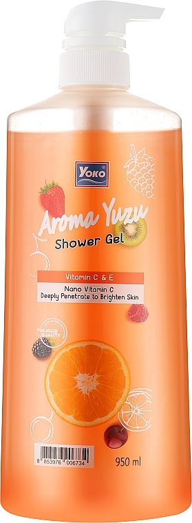 Гель для душа "Ароматическое юдзу" - Yoko Aroma Yuzu Shower Gel — фото N1