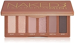 Духи, Парфюмерия, косметика Палетка теней - Urban Decay Naked3 Mini palette