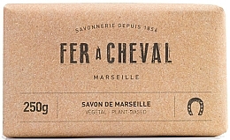 Натуральное марсельское оливковое мыло - Fer A Cheval Pure Olive Marseille Soap Bar — фото N2