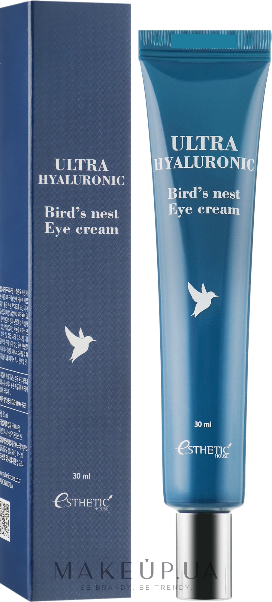 Крем для повік - Esthetic House Ultra Hyaluronic Acid Bird's Nest Eye Cream — фото 30ml