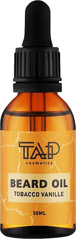 Олія для бороди "Tobacco Vanille" - TAP Cosmetics Beard Oil — фото N1