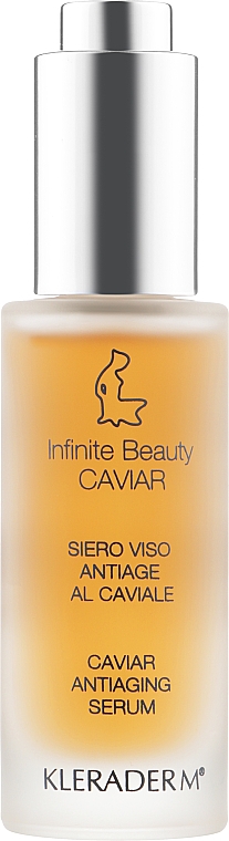 Сыворотка для лица с Черной Икрой - Kleraderm Infinite Beauty Caviar Antiaging Serum — фото N1