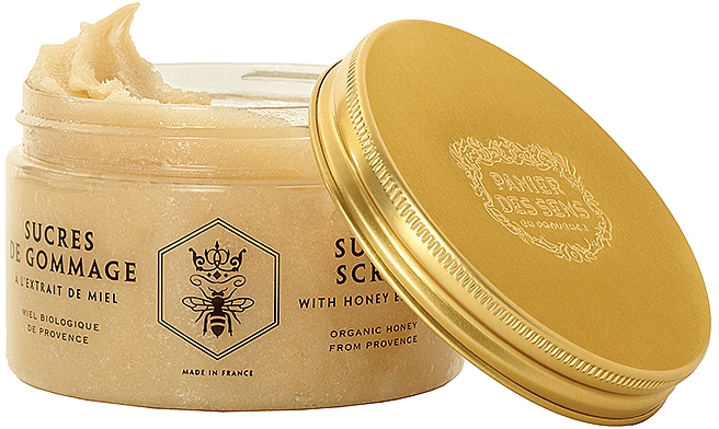 Сахарный скраб для тела "Мёд" - Panier Des Sens Sugar Scrub With Honey Extract — фото N3