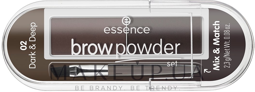 Набор для моделирования бровей - Essence Eyebrow Stylist Set — фото Dark/Deep